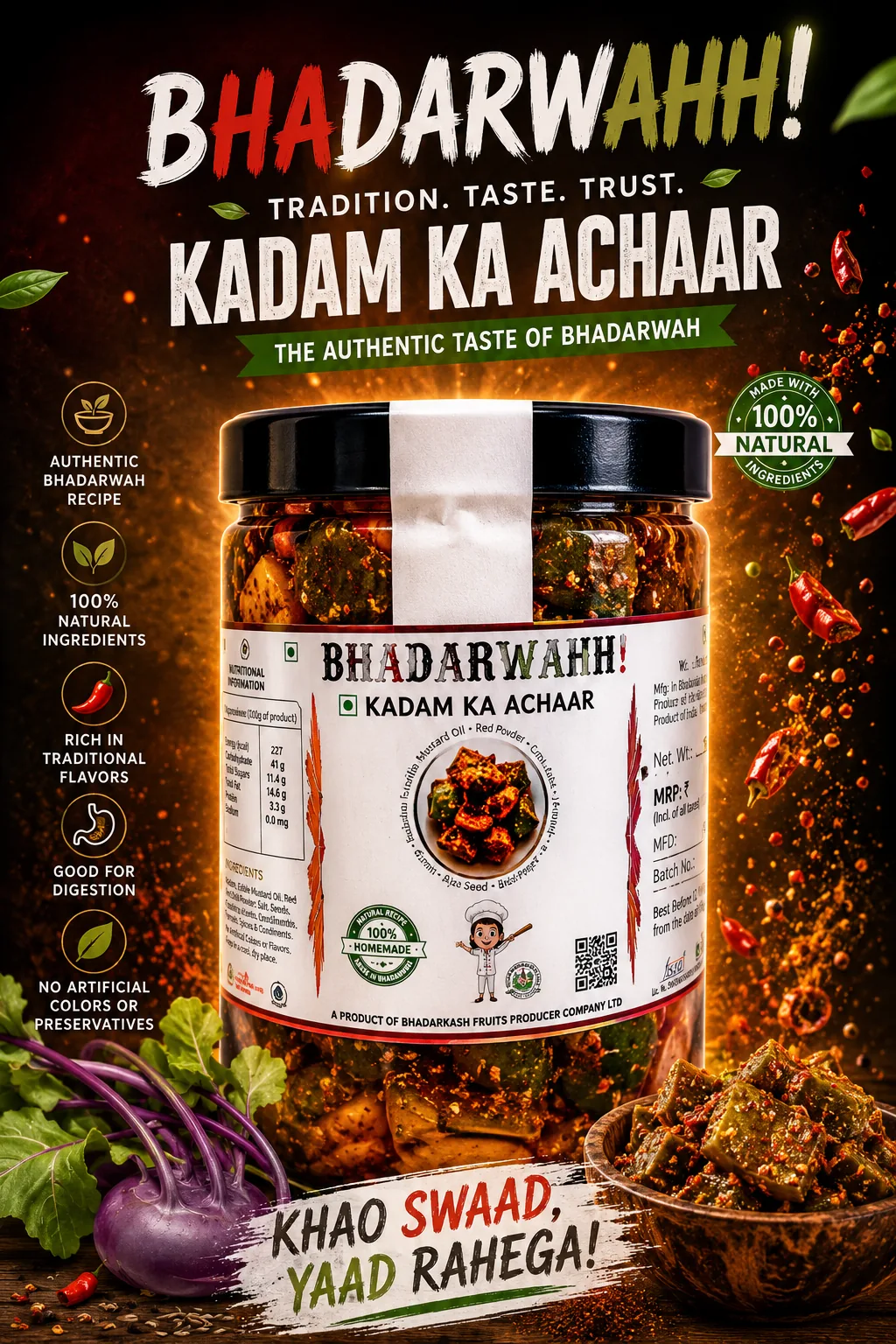 Kadam Ka Achaar — Front
