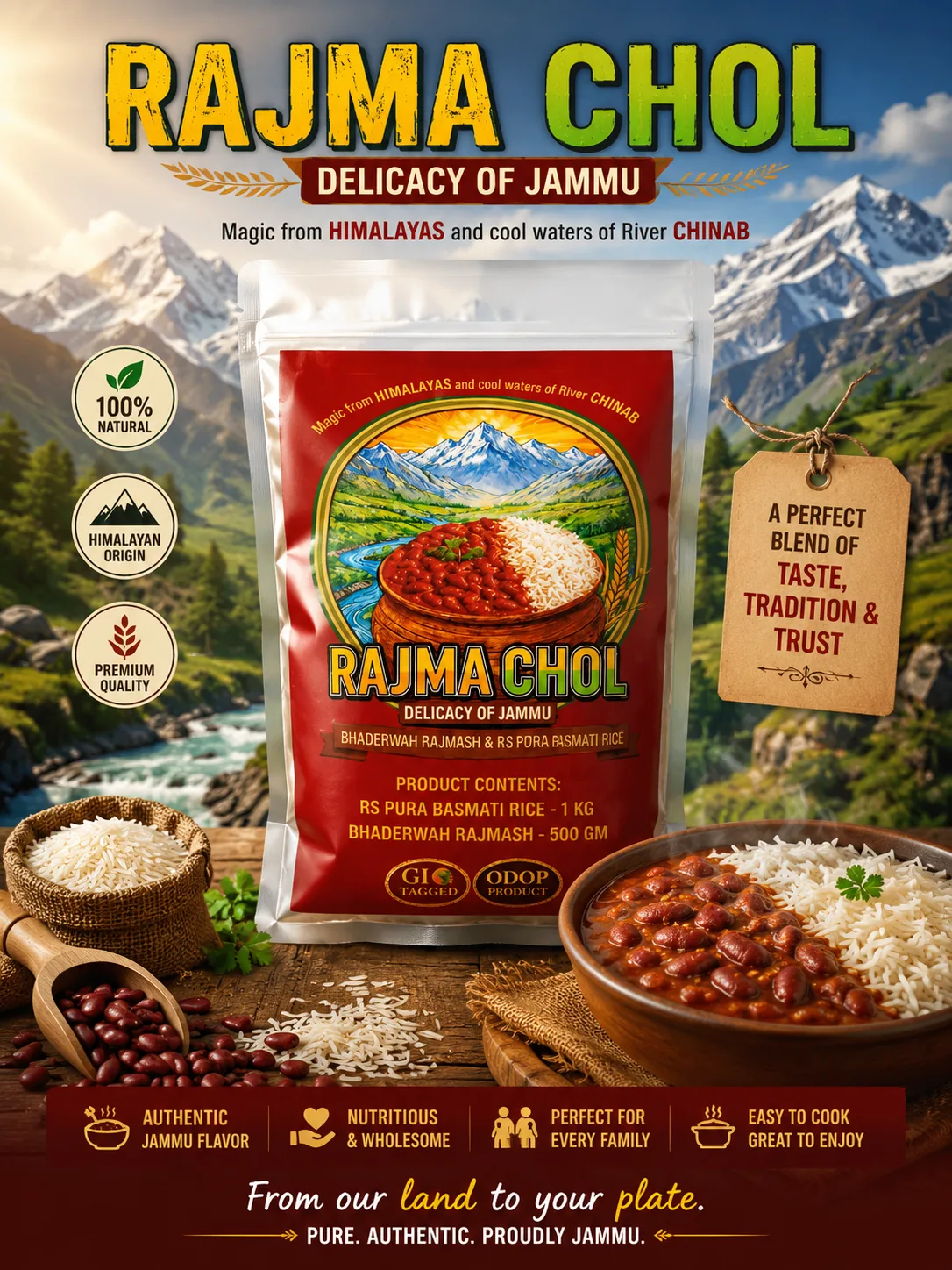 Rajma Chol — Front